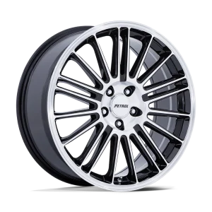 Petrol Wheels – PE001 P1D – Black – 17″x8″ 35mm – Summer Wheels – PE001BD17805135